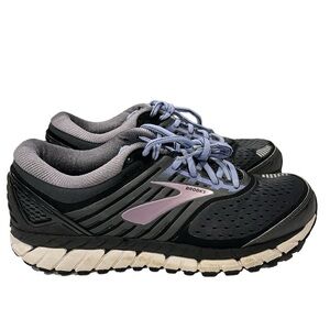 Brooks Ariel 18 Sneakers Women’s Size 9.5 D Grey Black Purple Cushion Support
